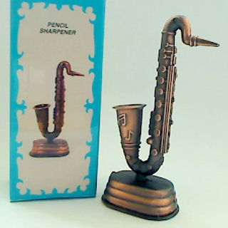 Apontador De Metal: Saxofone NO. 9645