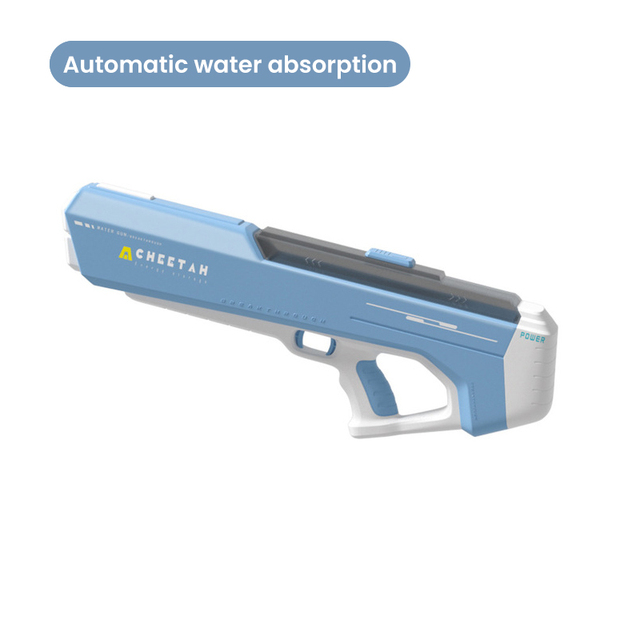 Arma Pistola de Agua Elétrica Electric Water Gun Azul -  Absorption - MKP