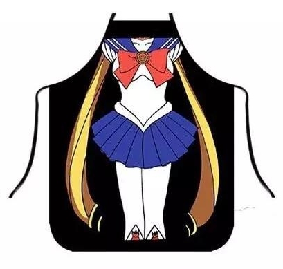 Avental Cozinha Sailor Moon: Sailor Moon Anime Mangá - EV