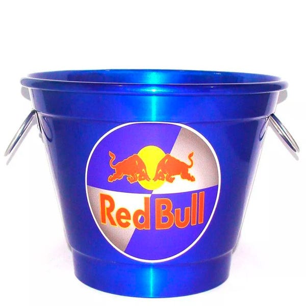 Balde de Gelo Red Bull - (6 Litros)
