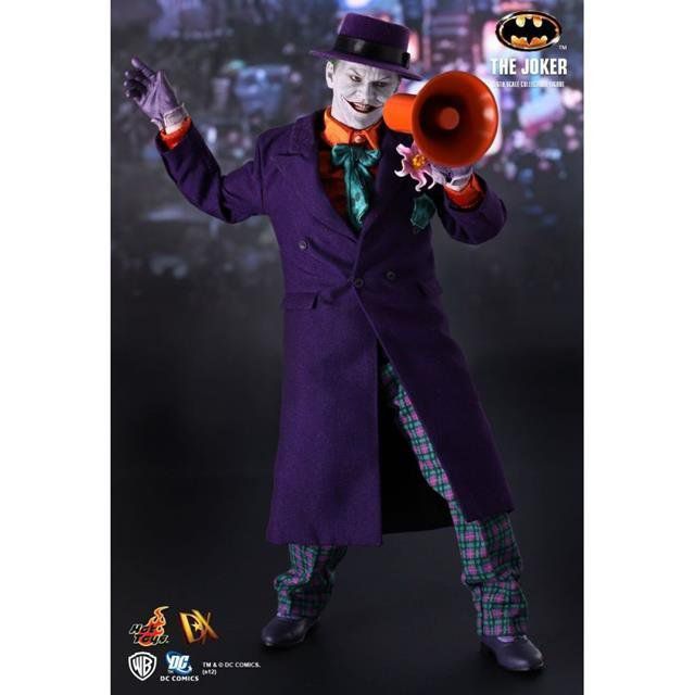 Action Figure Joker (Coringa): Batman 1989 (DX08) Escala 1/6 - Hot Toys