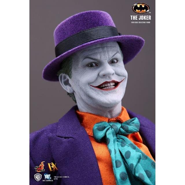 Action Figure Joker (Coringa): Batman 1989 (DX08) Escala 1/6 - Hot Toys 