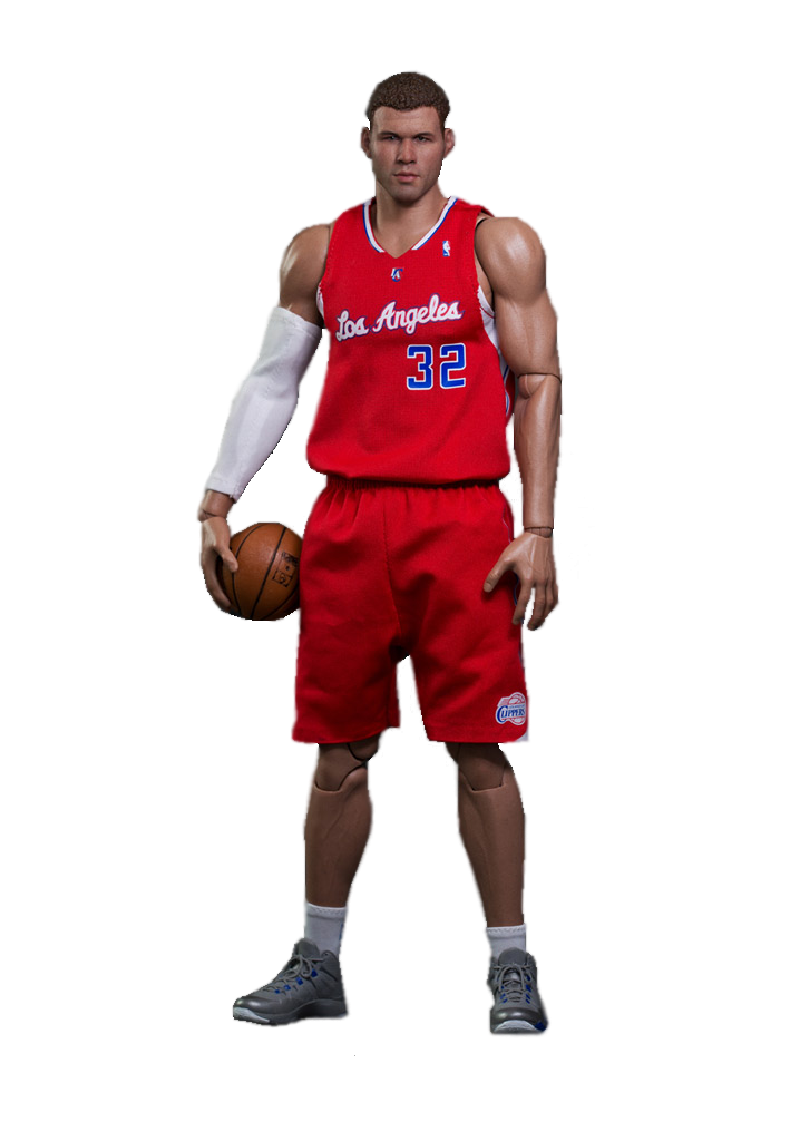 Action Figure Blake Griffin: Los Angeles Clippers (NBA) Real Masterpiece Escala 1/6 - Enterbay