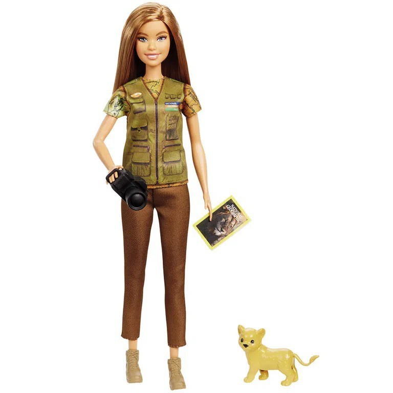 Boneca Barbie: Barbie National Geographic (Fotógrafa) - Mattel