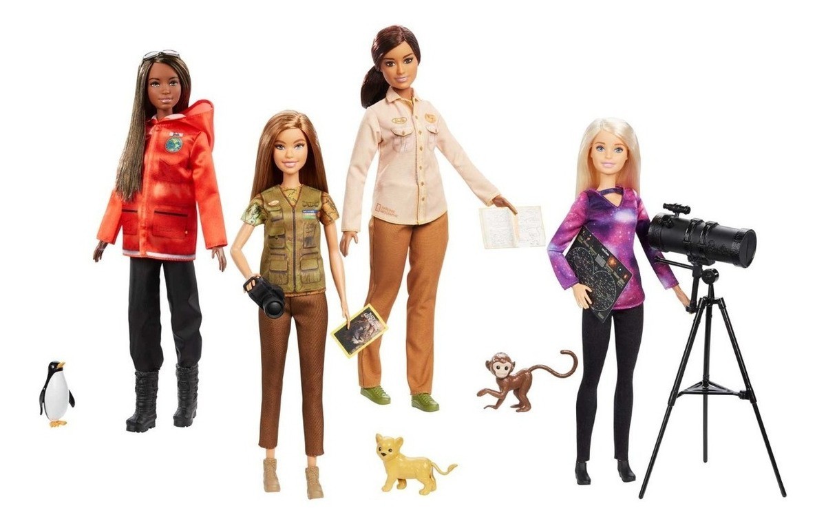 Boneca Barbie: Barbie National Geographic (Pesquisadora) - Mattel