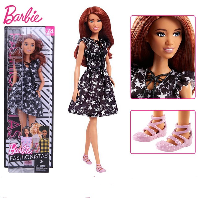 Boneca Barbie Colecionável Fashionista Flowers Dress - MKP