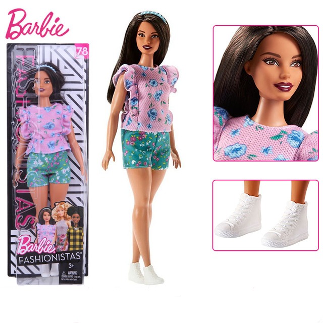 Boneca Barbie Colecionável Fashionista Latina Curvy - MKP