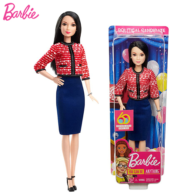Boneca Barbie Colecionável Oriental Profissões Candidata Política - MKP