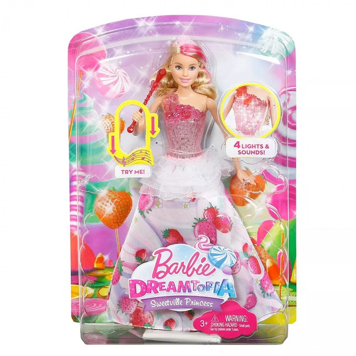 Boneca Barbie Dreamtopia: Princesa Reino dos Doces