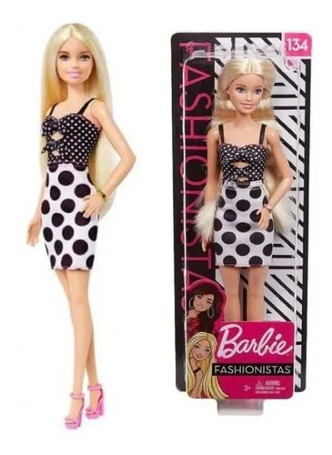 Boneca Barbie: Fashionista #134 - Mattel