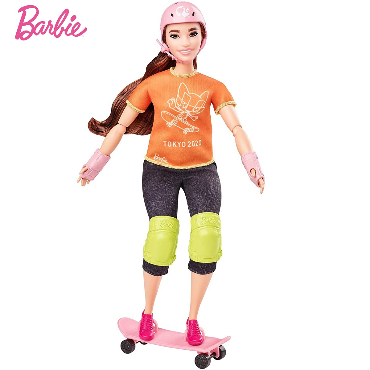 Boneca Barbie Skatista SkateBoarding Olímpiada Olympic Tokyo 2020 - MKP