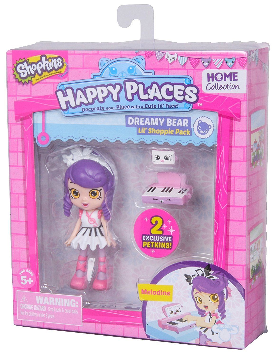 Boneca Melodina: Shopkins Happy Places (Kit Mini S