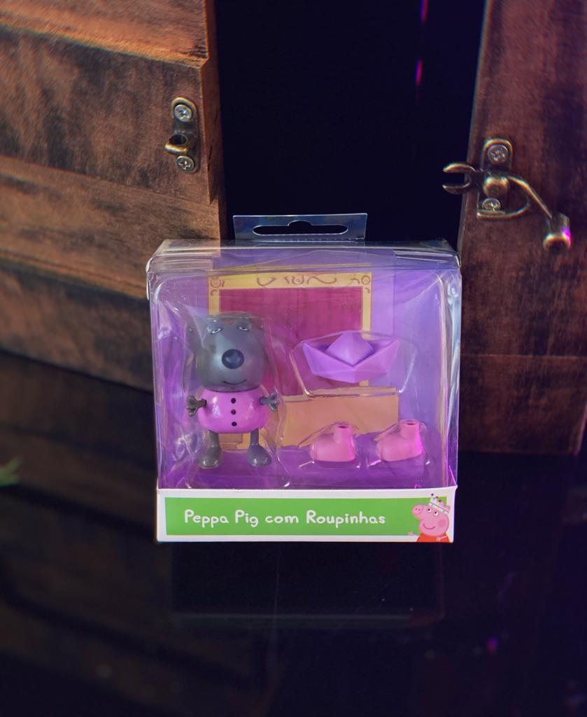 Boneca Molly Toupeira com Roupinhas: Peppa Pig - Sunny