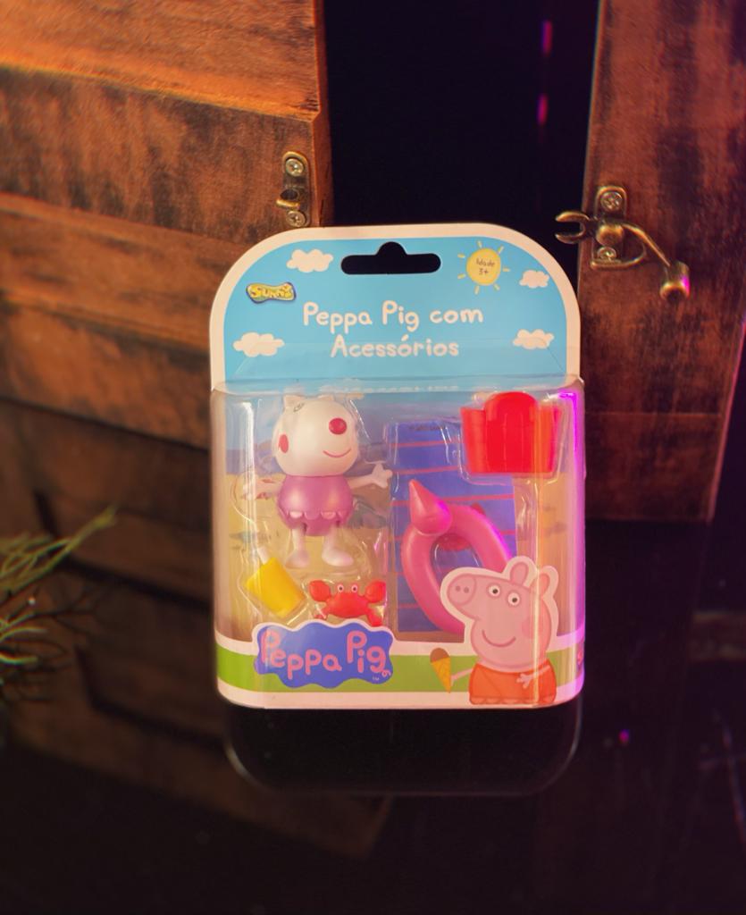 Boneca Susy Ovelha Acessórios de Praia: Peppa Pig - Sunny