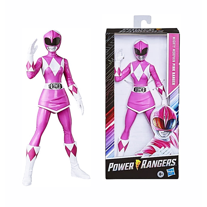 Boneco Action Power Ranger Rosa: Mighty Morphin Power Rangers Disney - Hasbro (E7899)