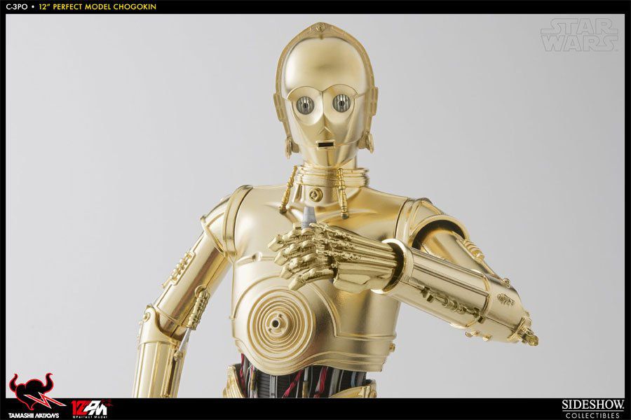 Action Figure C-3PO: Star Wars (Escala 1/6) Tamashii Nations Sideshow