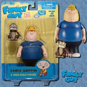 Boneco Chris Griffin: Uma Família da Pesada (Family Guy) - Mezco