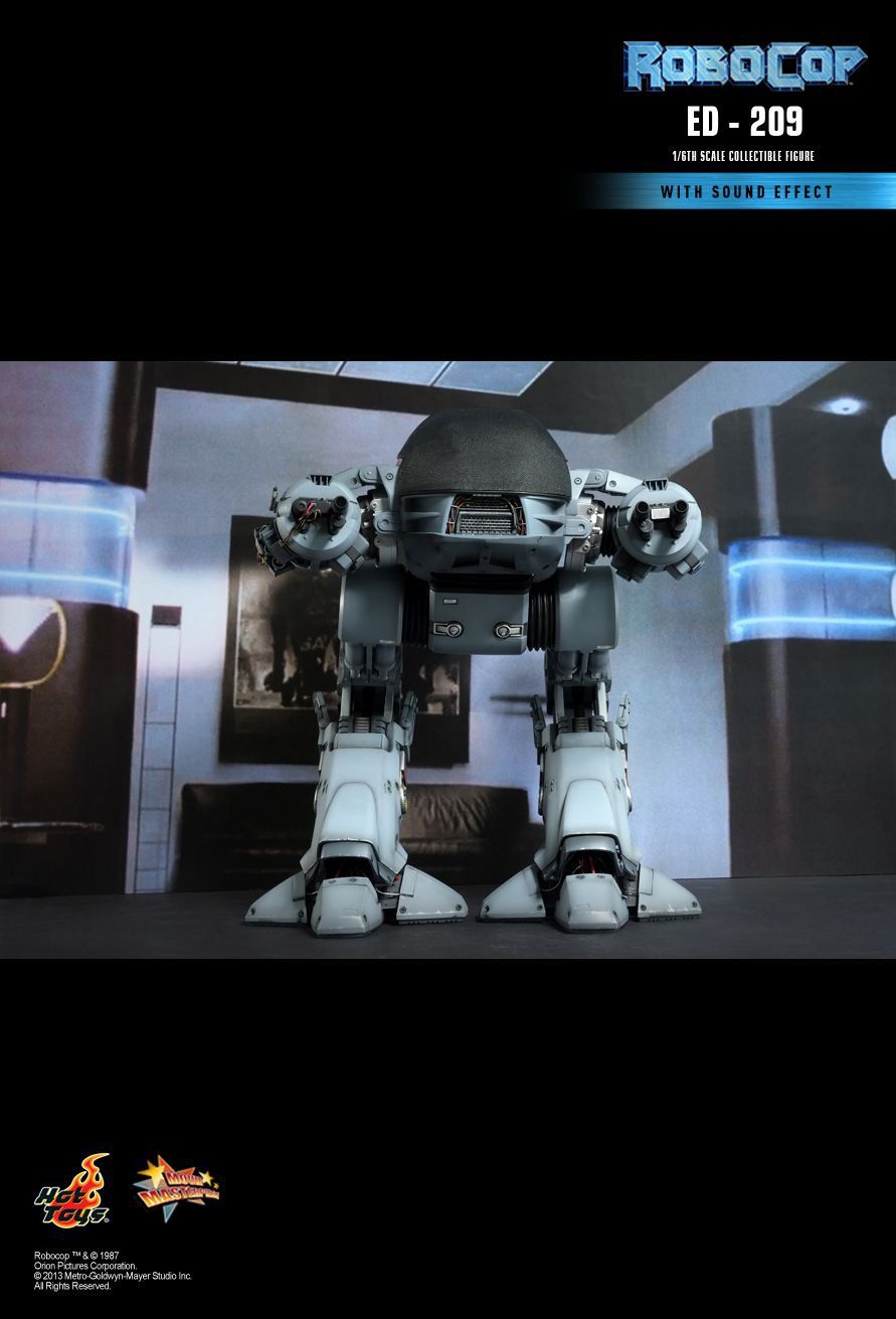 Action Figure ED-209: Robocop (MMS204) Escala 1/6 - Hot Toys