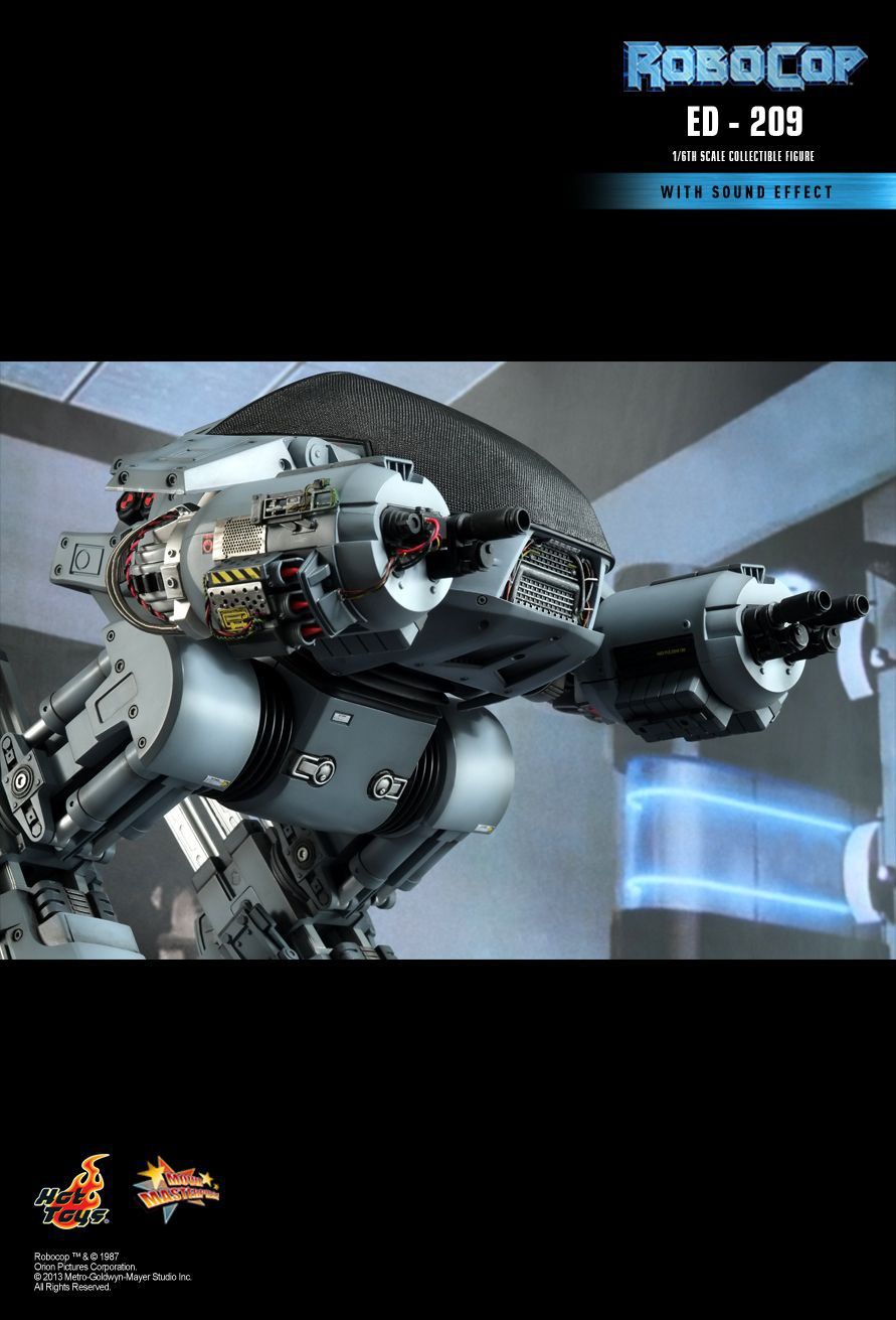 Action Figure ED-209: Robocop (MMS204) Escala 1/6 - Hot Toys