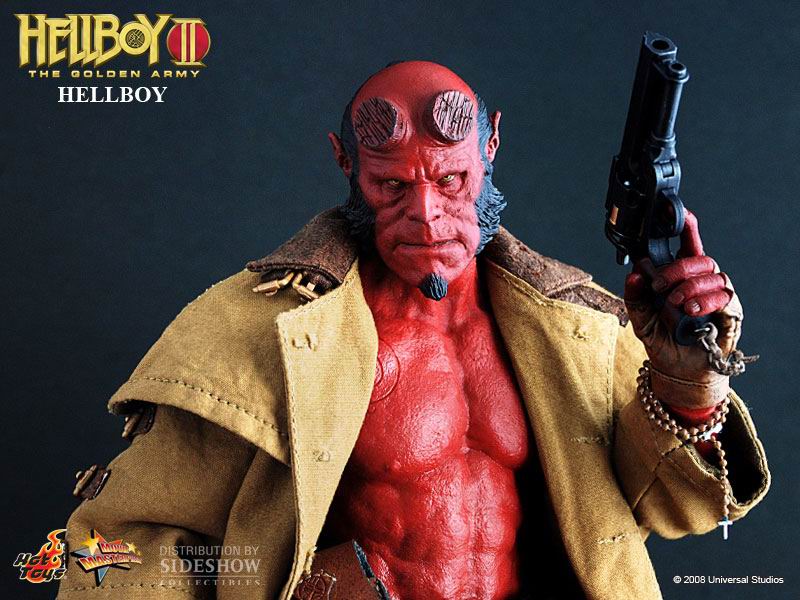 Action Figure Hellboy: Hellboy II O Exército Dourado Escala 1/6 - Hot Toys - CG