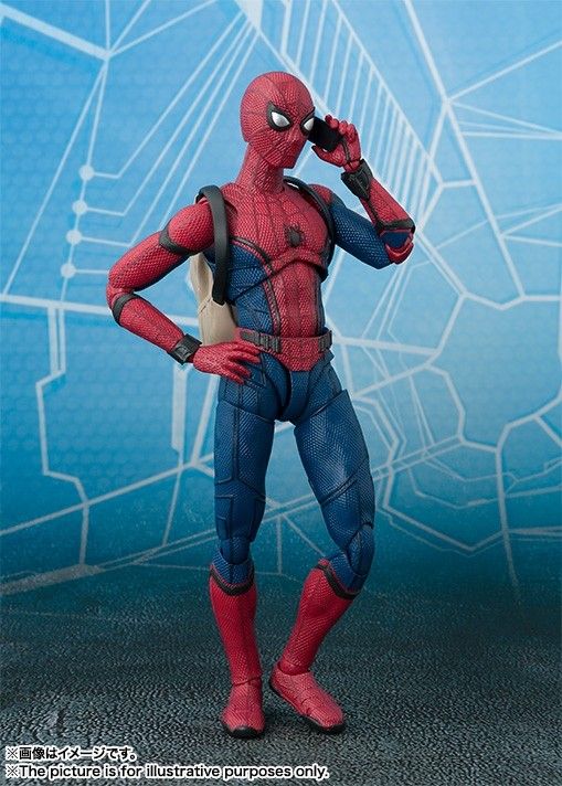 Boneco Homem-Aranha: De Volta Ao Lar (Spider-Man Homecoming) S.H.Figuarts - Bandai