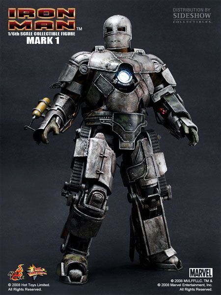 Action Figure Homem de Ferro Iron Man Mark I - Hot Toys