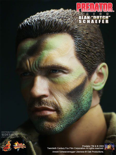 Boneco Major Alan 'Dutch' Schaefer: Predador (Predator) Escala 1/6 (MMS72) - Hot Toys - CG