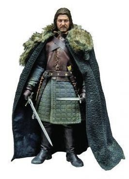 Action Figure Ned Eddard Stark: Game Of Thrones Escala 1/6 - ThreeZero