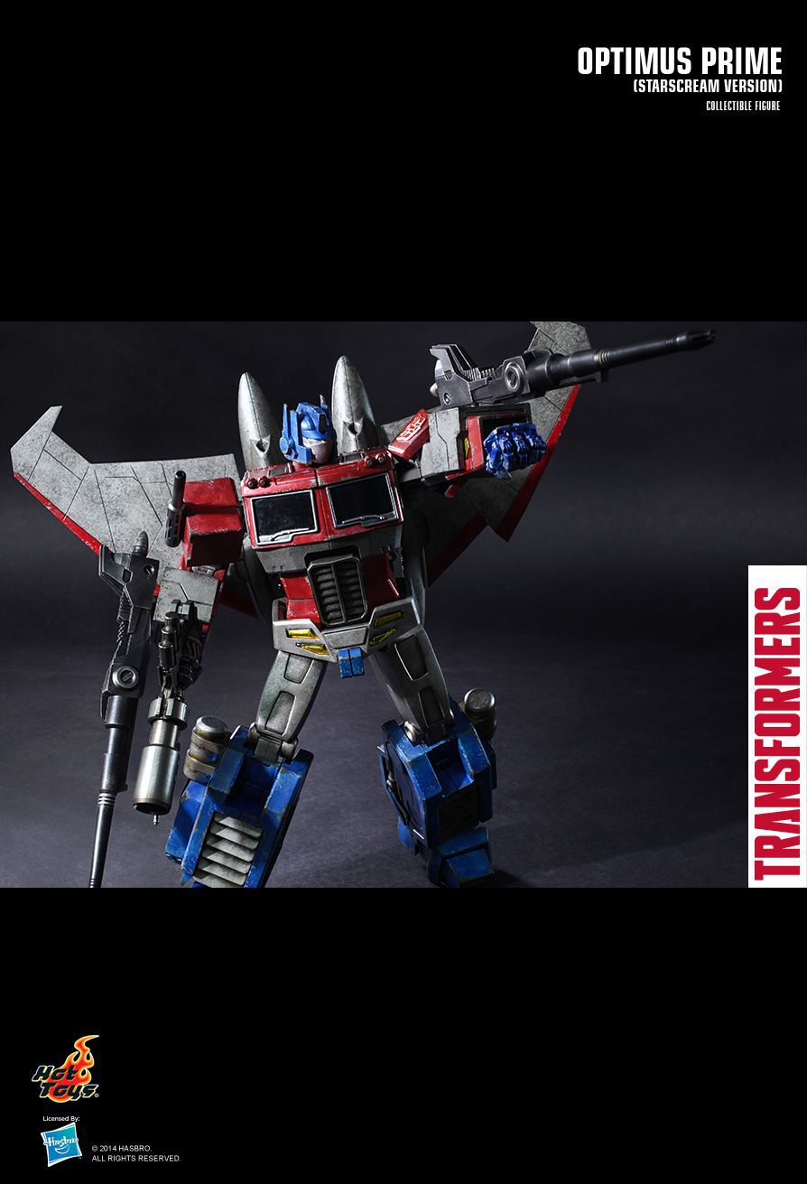 Action Figure Optimus Prime (Starscream Version): The Transformers Generation 1 Escala 1/6 (TF001) - Hot Toys