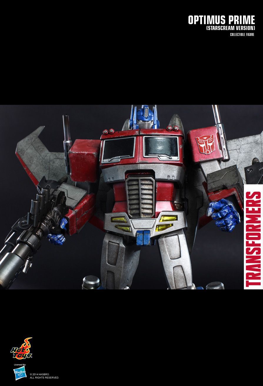 Action Figure Optimus Prime (Starscream Version): The Transformers Generation 1 Escala 1/6 (TF001) - Hot Toys