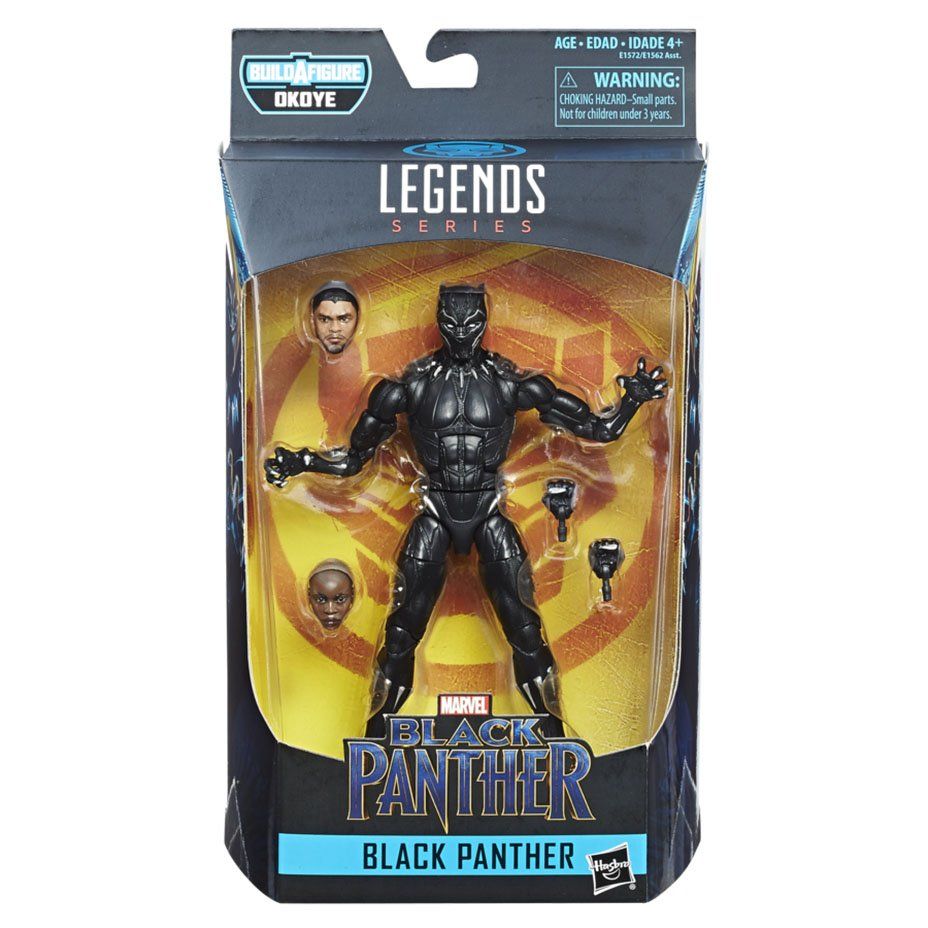 Boneco: Pantera Negra (Black Panther) Marvel Legends Series - Hasbro