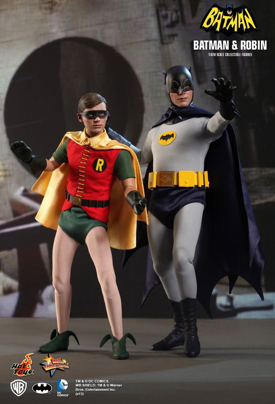 Action Figure Robin: Batman Classic TV Series1966 Escala 1/6 MMS219 - Hot Toys