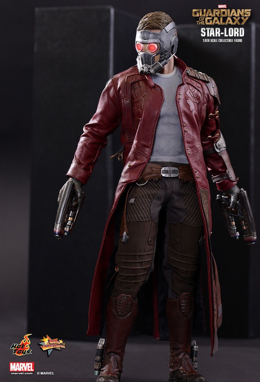 Action Figure Star Lord: Guardiões da Galáxia (Guardians of the Galaxy) Escala 1/6 (MMS255) - Hot Toys