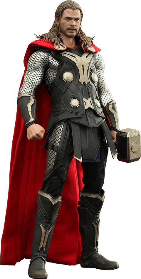 Boneco Thor: Thor O Mundo Sombrio (The Dark World) (MMS224) Escala 1/6 - Hot Toys