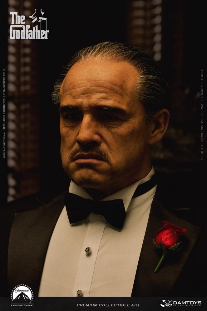 PRÉ VENDA: Busto Realista (Life-Size Bust Realistc) "Don Vito Corleone": O Poderoso Chefão (The Godfather) (Escala 1/1) - Sideshow