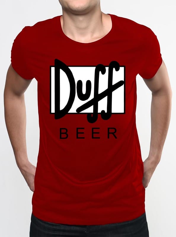 Camiseta Duff Beer: Simpsons