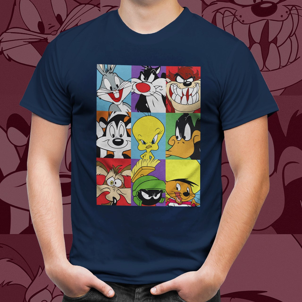 Camiseta Unissex: Looney Tunes ( Personagens ) - CD
