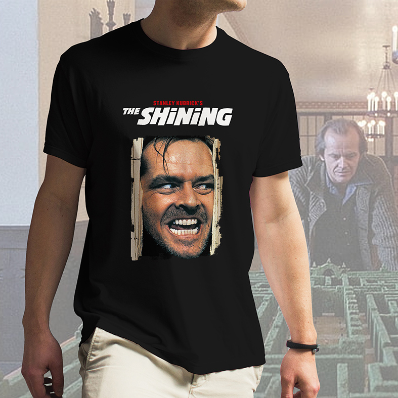 Camiseta Unissex Masculina O Iluminado The Shining Stanley Kubrick's (Preta)  - CD