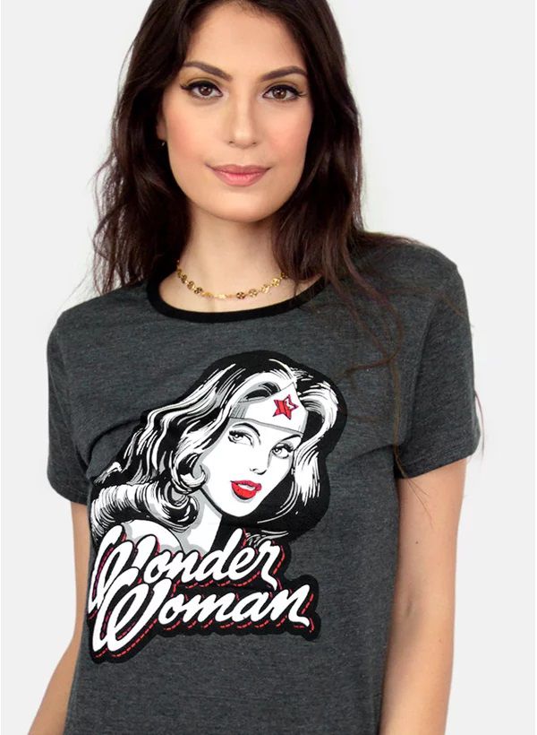 Camiseta Mulher-Maravilha (Wonder Woman): Dc Comics - BandUp!
