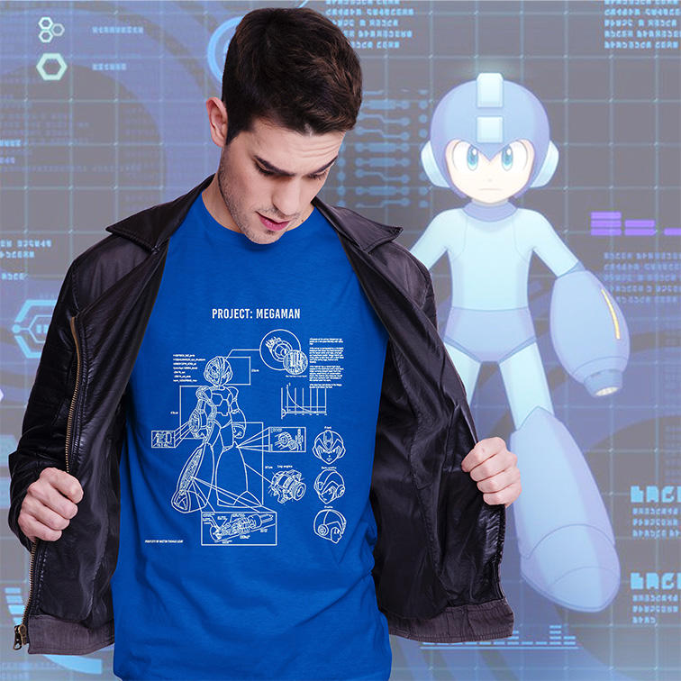 Camiseta Project: Megaman