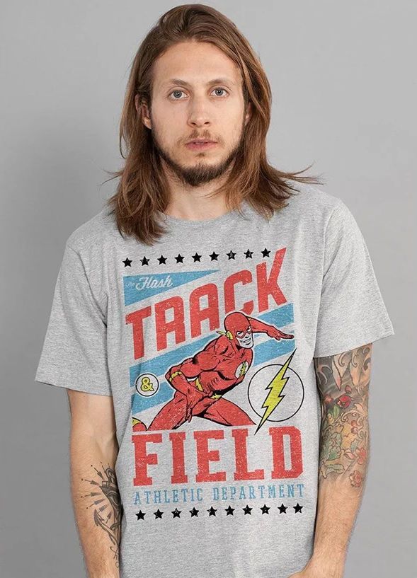 Camiseta Track & Field: The Flash - BandUp!