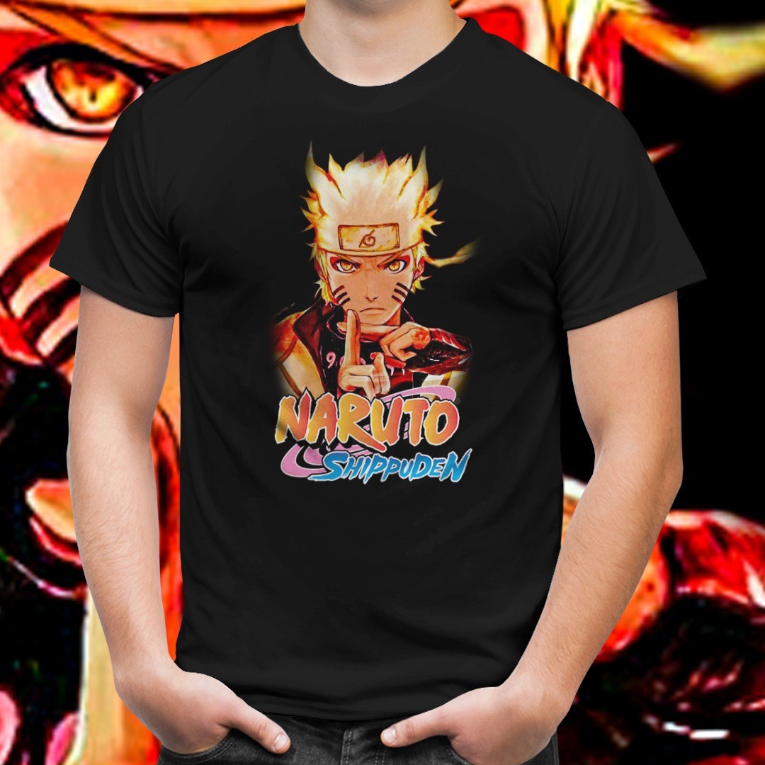 Camiseta Unissex Naruto Uzumaki: Naruto Shippuden - Anime Mangá Camisa Geek - CD