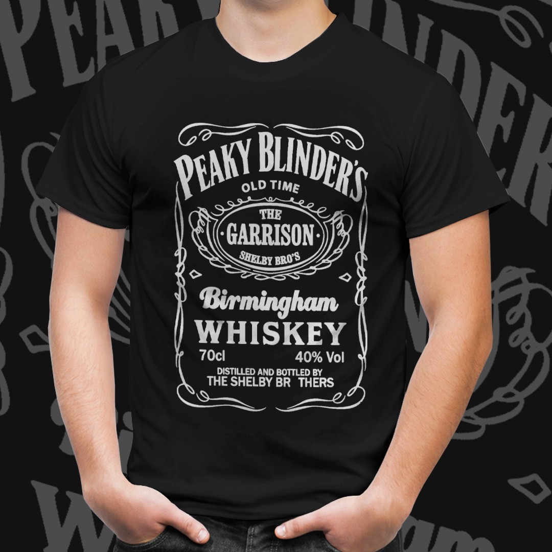 Camiseta Unissex Peaky Blinders x Jack Daniels  - CD