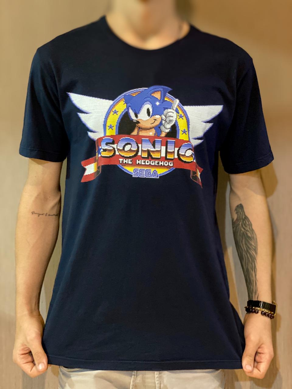 Camiseta Unissex Sonic: Sonic the Hedgehog