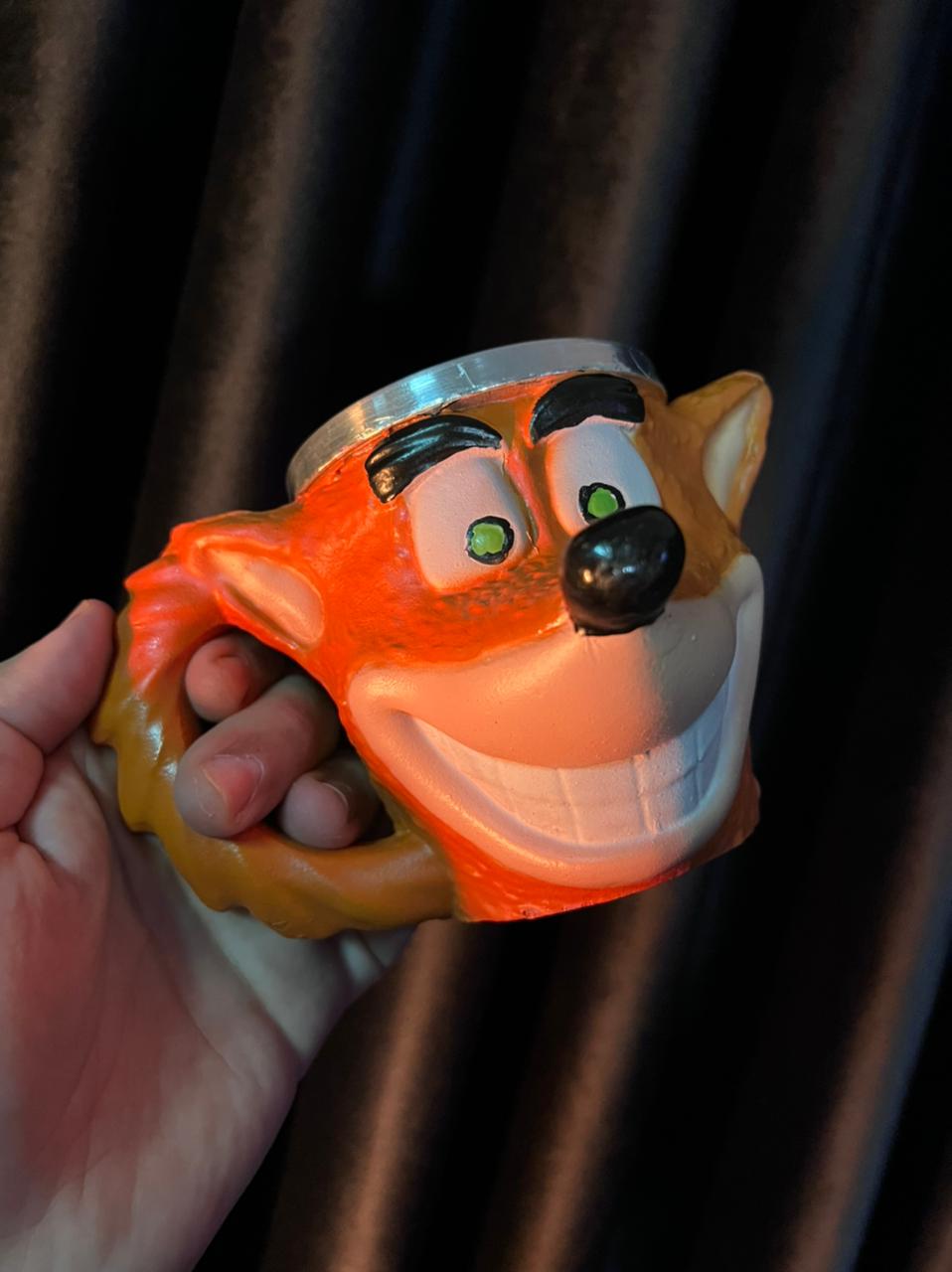 Caneca 3D Crash Bandicoot