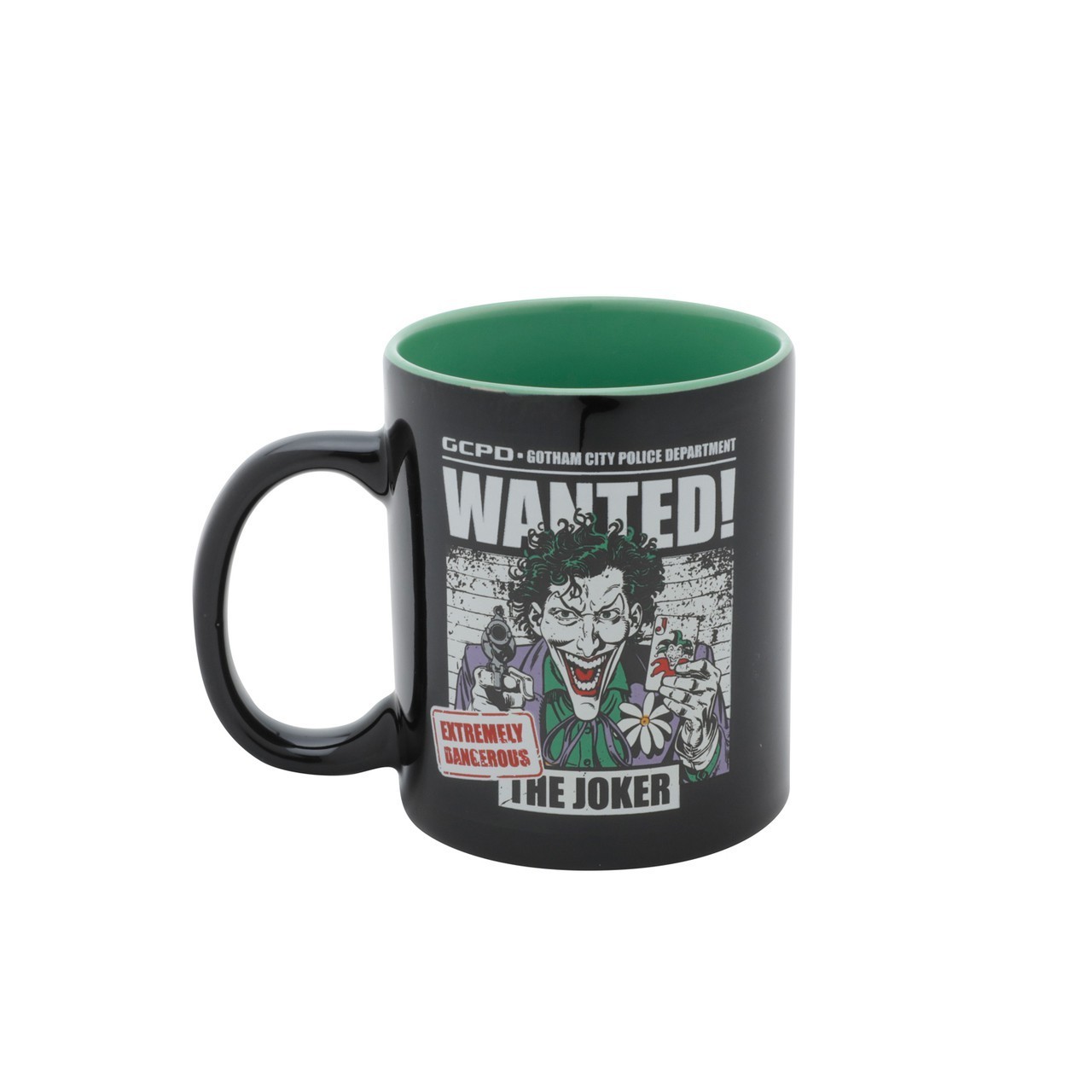 Caneca de Porcelana: '' Wanted The Joker '' ( Coringa ) Dc Comics - Urban