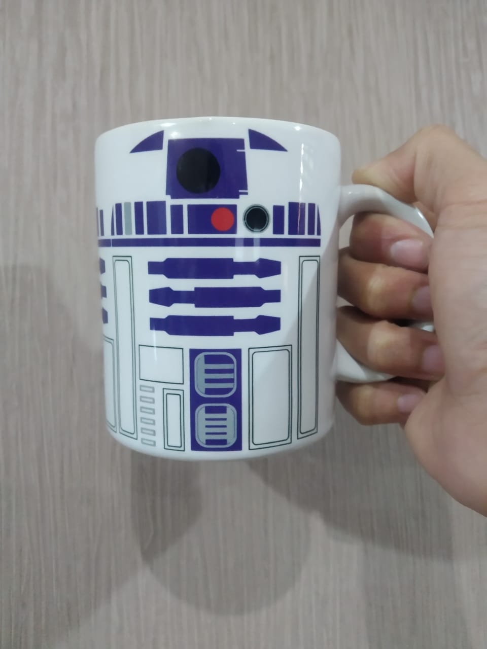 Caneca R2-D2: Star Wars (Branco) - EV