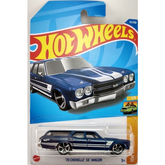 Carrinho Hot Wheels '70 Chevelle SS Wagon HW Wagons - Mattel