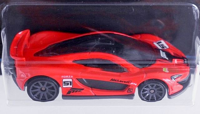 Carrinho Hot Wheels: McLaren P1: Forza Motorsport Vermelho