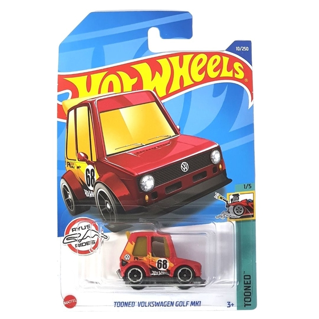 Carrinho Hot Wheels Tooned Volkswagen Golf MK1 Tooned - Mattel